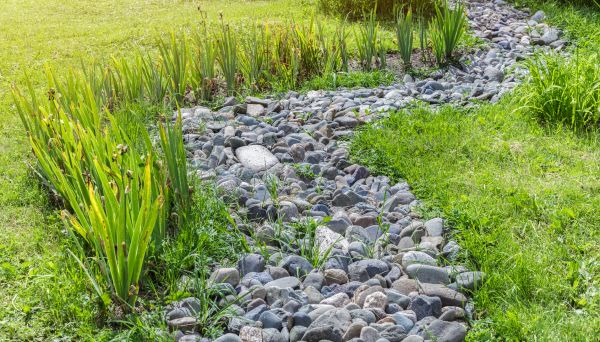 River Rock Garden Installation in Owensboro