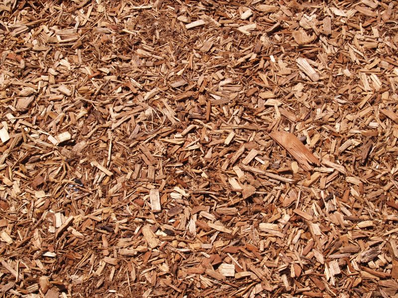 Wood Mulch Installation